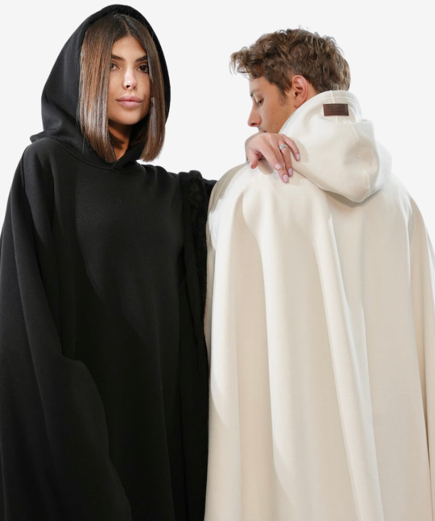 Zenaa™ Cloud Hoodie Deken - Oversized Fleece